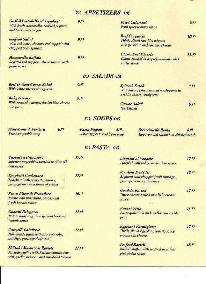 Fratelli's of Martinsville - Martinsville, NJ menu_pic