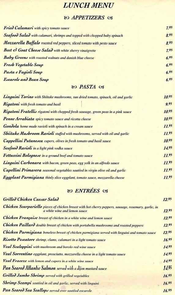Fratelli's of Martinsville - Martinsville, NJ menu_pic