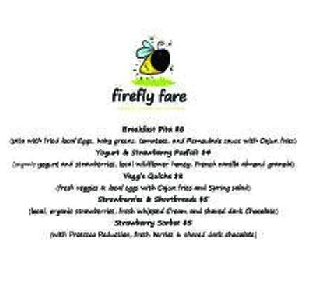 Firefly Fare - Roanoke, VA menu_pic