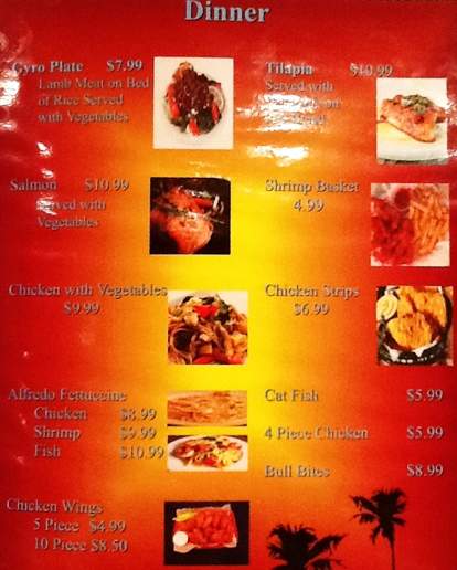 Goda Cafe - Minneapolis, MN menu_pic