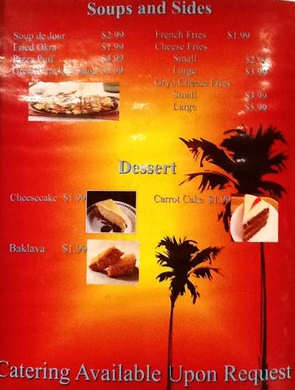 Goda Cafe - Minneapolis, MN menu_pic