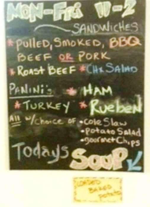 Higher Grounds Coffee House - Clinton, AR menu_pic