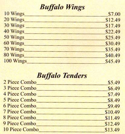 J's Seafood Restaurant - Panama City, FL menu_pic