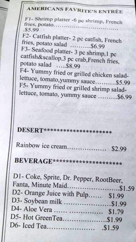 Kozy Asian Cuisin - Petal, MS menu_pic