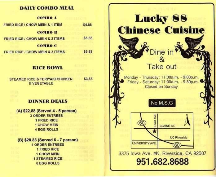 /380149514/Lucky-88-Chinese-Cuisine-Riverside-CA - Riverside, CA