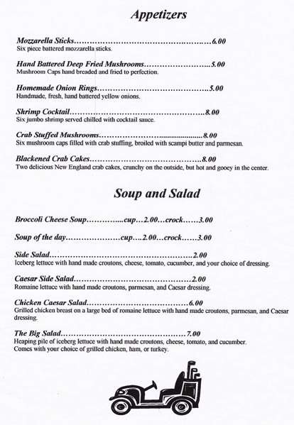 LaRay's - Litchfield, MI menu_pic