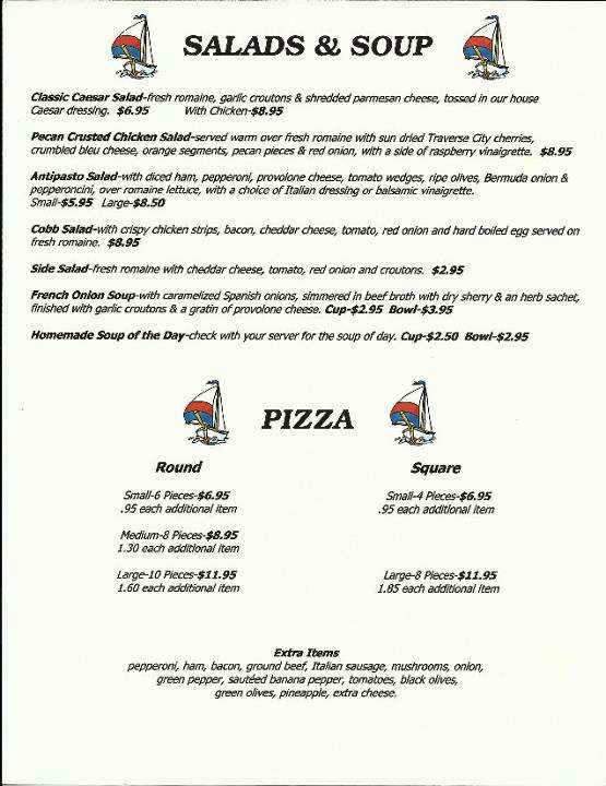 Lakeshore Bar and Grill - St Clair Shores, MI menu_pic
