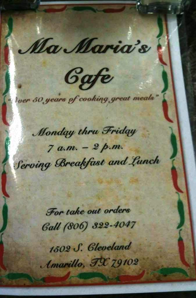 /380149526/Ma-Marias-Cafe-Amarillo-TX - Amarillo, TX
