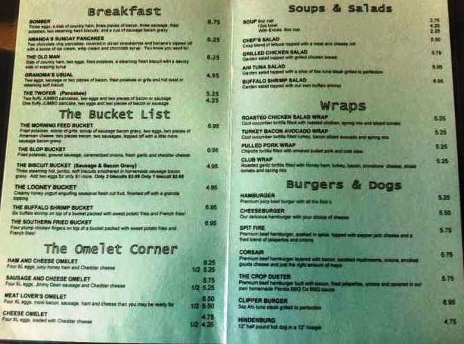 Pappy's Grill - Winter Haven, FL menu_pic