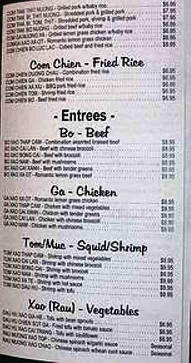 Phi Long - Diberville, MS menu_pic