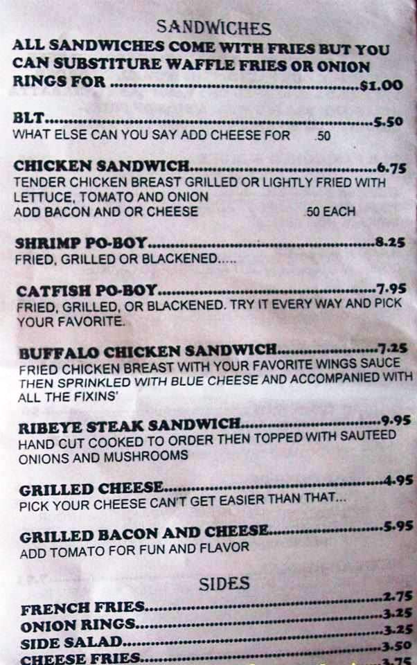 RnR Grill and BAR - Colorado Springs, CO menu_pic