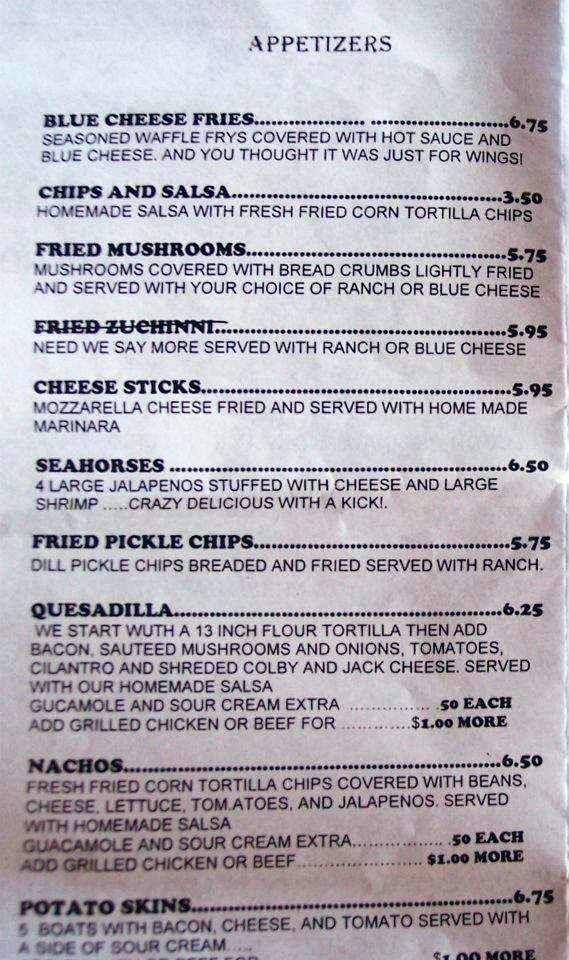 RnR Grill and BAR - Colorado Springs, CO menu_pic