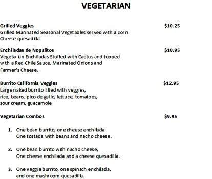 Red Iguana - Kingston, NH menu_pic
