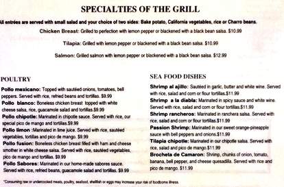 Sabores Mexican Cuisine of Bella Vista - Bella Vista, AR menu_pic