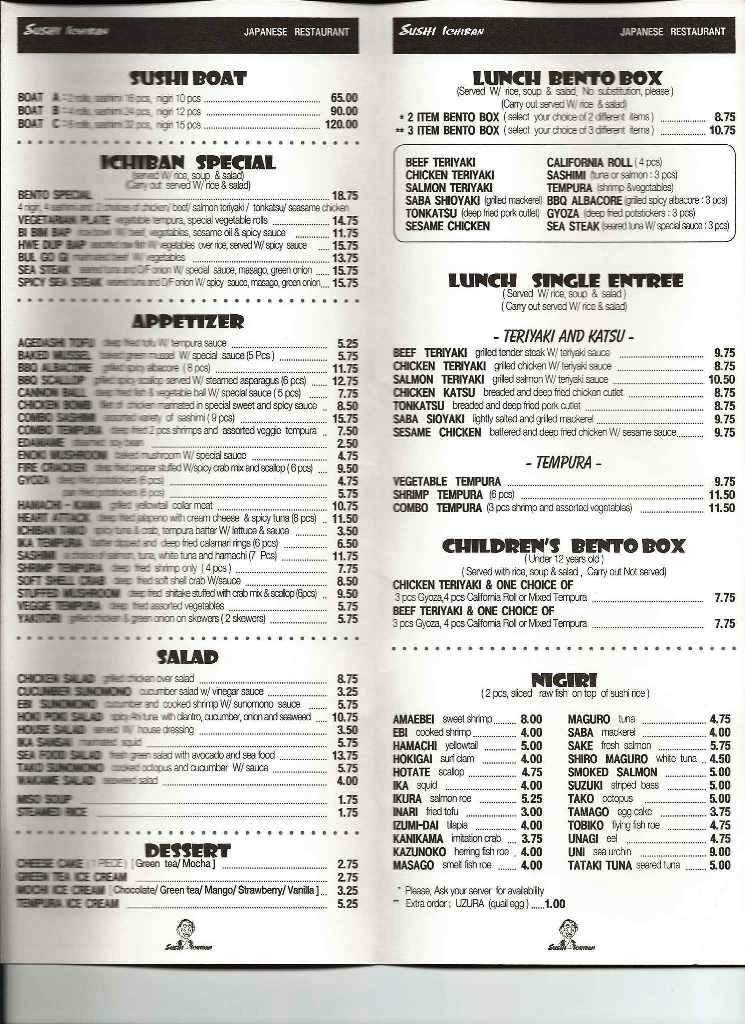 /380150934/Sushi-Ichiban-Menu-Yuba-City-CA - Yuba City, CA