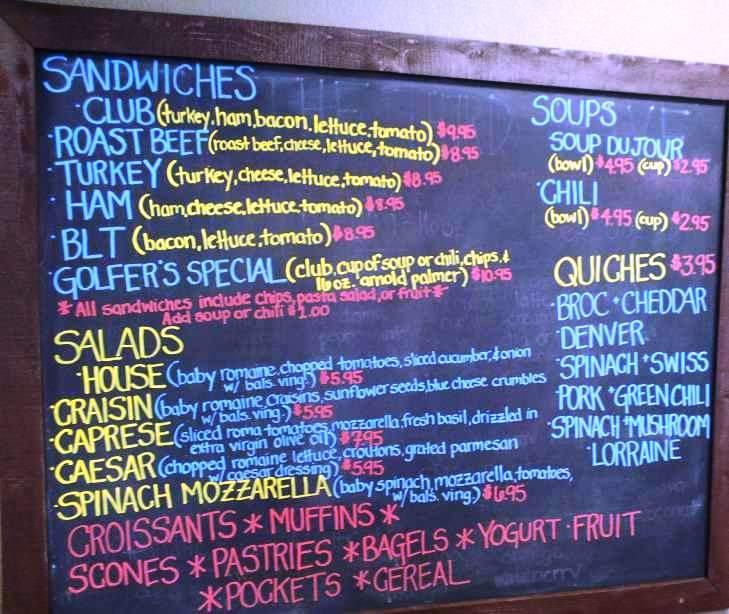 Ski Barista - Colorado Springs, CO menu_pic