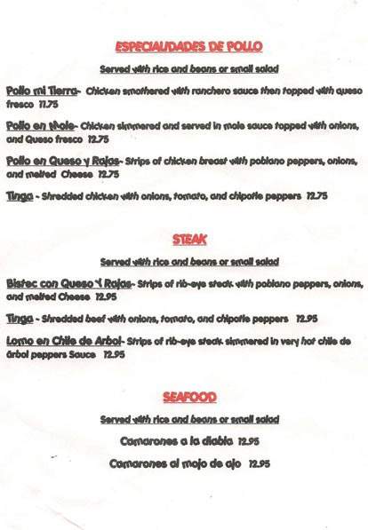 Santonio's Restaurant - Saint Charles, IL menu_pic