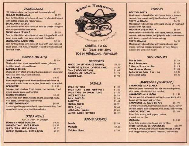 /380149727/Sams-Taqueria-Puyallup-WA - Puyallup, WA
