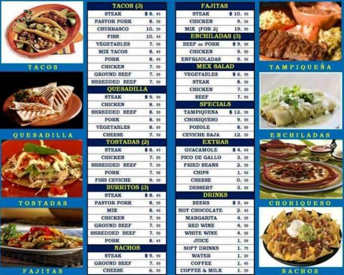 Taqueria Tenangos - Miami, FL menu_pic