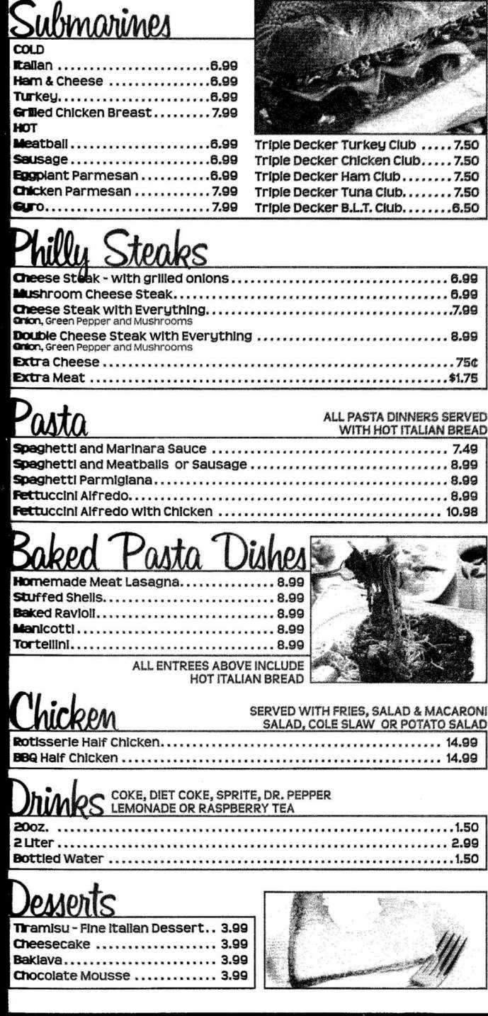 Verdi Restaurant Pizza - Las Vegas, NV menu_pic