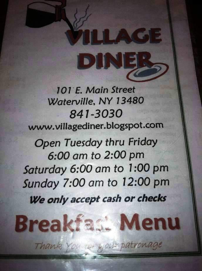 /380150840/Village-Diner-Waterville-NY - Waterville, NY