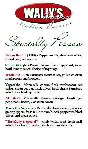 Wally's Original - Chester, IL menu_pic