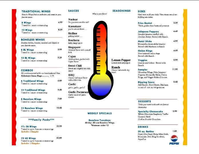 Wing King Louisiana - Leesville, LA menu_pic