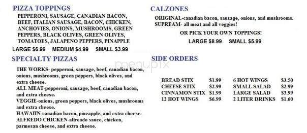 All American Pizza - Moore, OK menu_pic