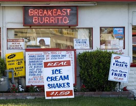Art's Take Out Burgers - El Monte, CA menu_pic