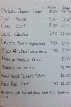 Caribbean Fusion - Linden, NJ menu_pic