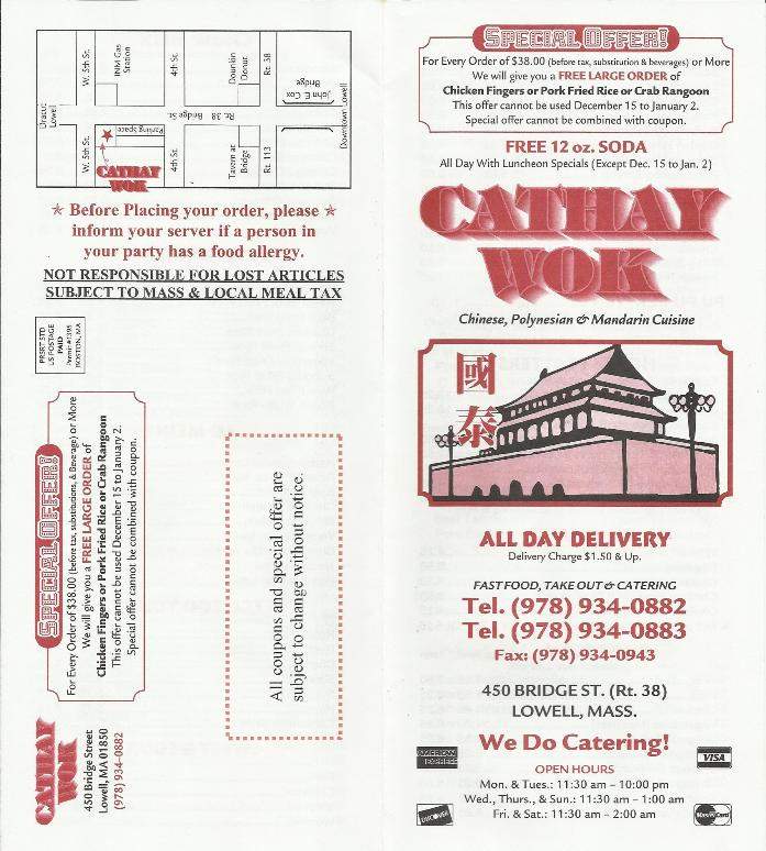 /660028/Cathay-Wok-Lowell-MA - Lowell, MA