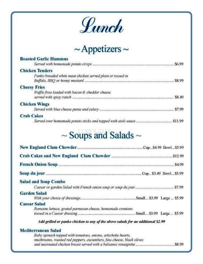 Chatterbox cafe' - Windham, NH menu_pic