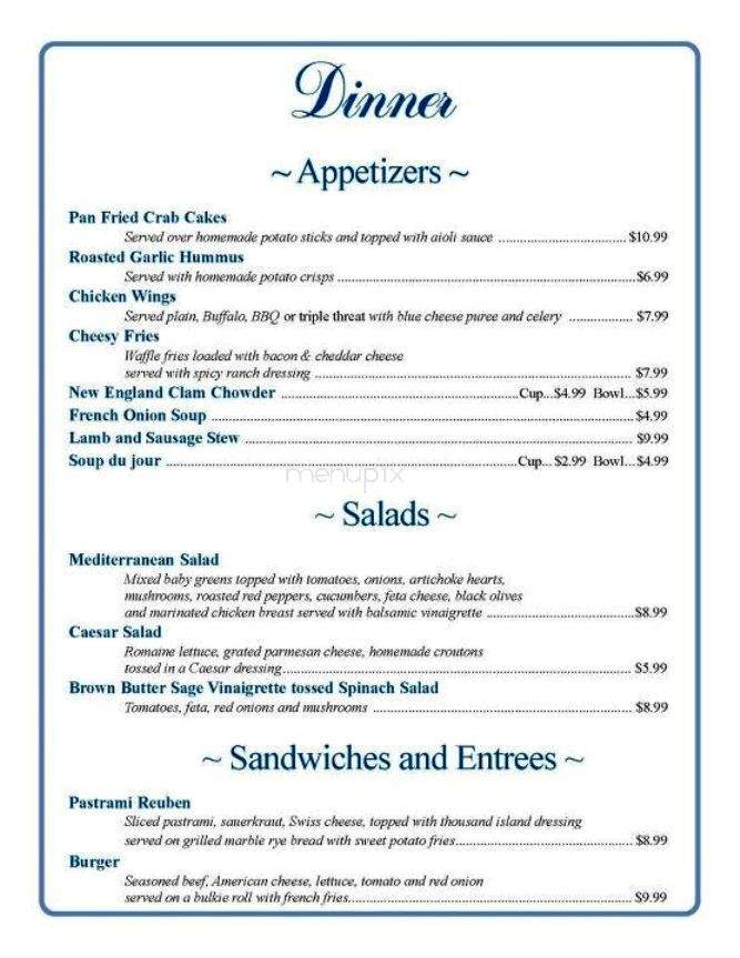 Chatterbox cafe' - Windham, NH menu_pic