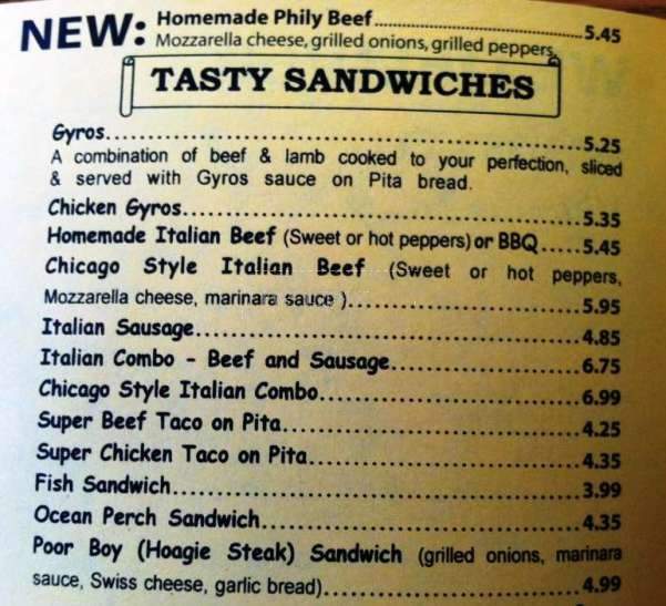 Chicago Hut - Pekin, IL menu_pic