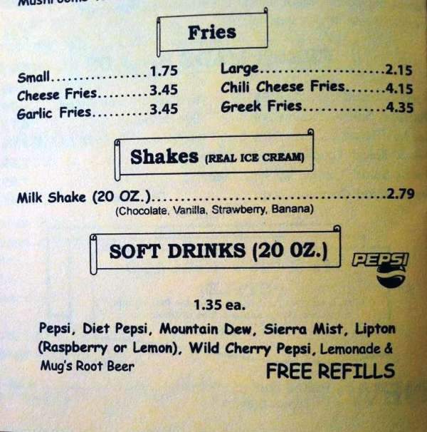 Chicago Hut - Pekin, IL menu_pic