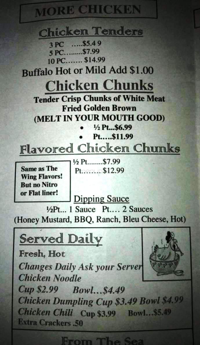 Chicken Joint - Berlin, CT menu_pic