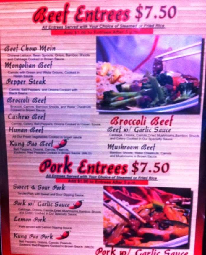 China-Mex - Odessa, TX menu_pic