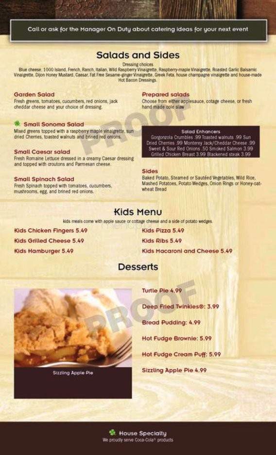 Eddie O'Flynn's - Owosso, MI menu_pic