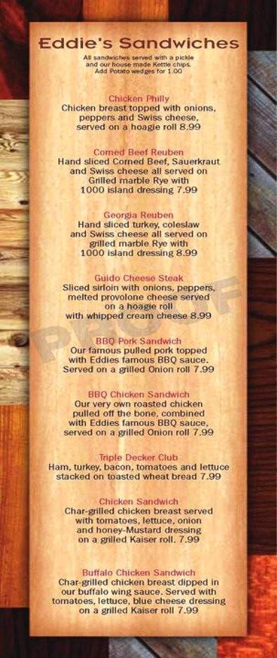 Eddie O'Flynn's - Owosso, MI menu_pic