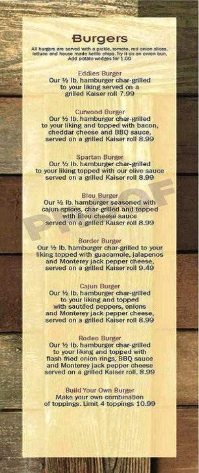 Eddie O'Flynn's - Owosso, MI menu_pic