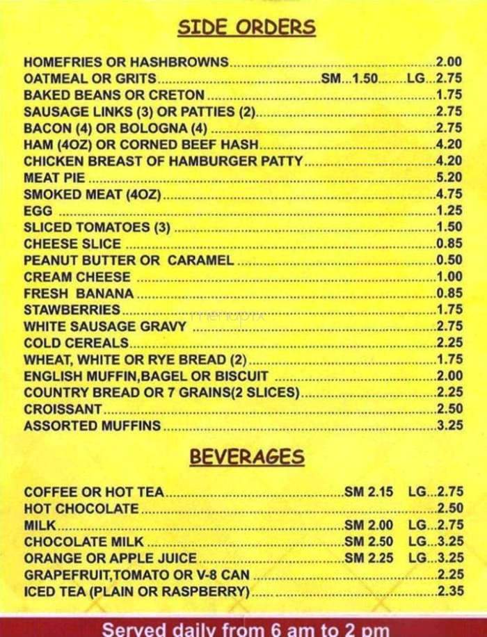 Frenchie's Bar & Grill - Hollywood, FL menu_pic