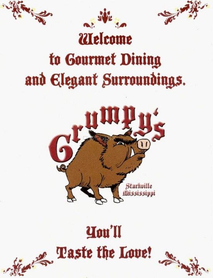 Grumpy's - Starkville, MS menu_pic