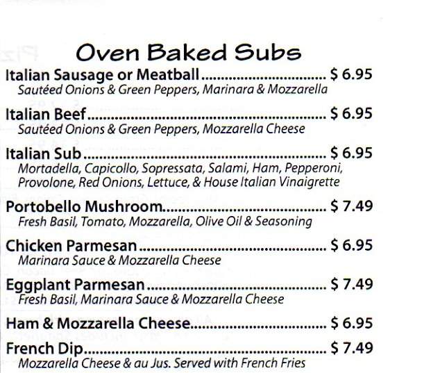 Macri's Italian Kitchen - South Bend, IN menu_pic