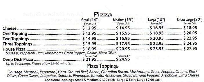 Macri's Italian Kitchen - South Bend, IN menu_pic