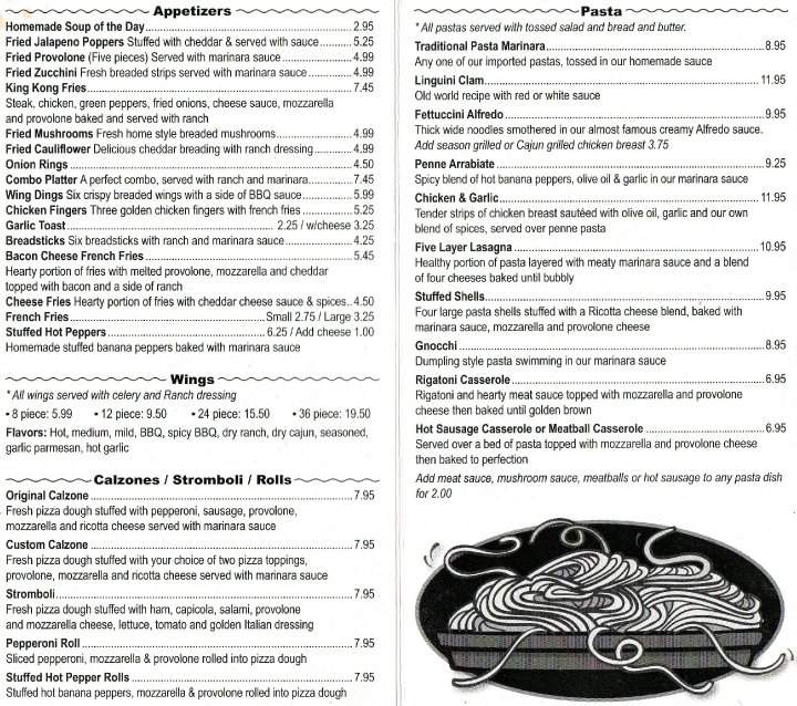 Goodfellos Pizza Pasta and Grille - Zelienople, PA menu_pic