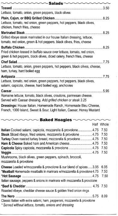 Goodfellos Pizza Pasta and Grille - Zelienople, PA menu_pic
