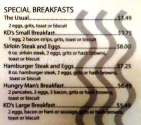 K D's Po-Boys Soup & Salad - Lake Charles, LA menu_pic