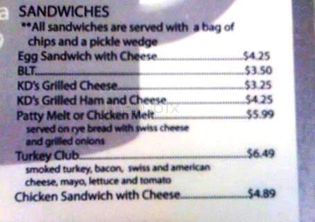 K D's Po-Boys Soup & Salad - Lake Charles, LA menu_pic