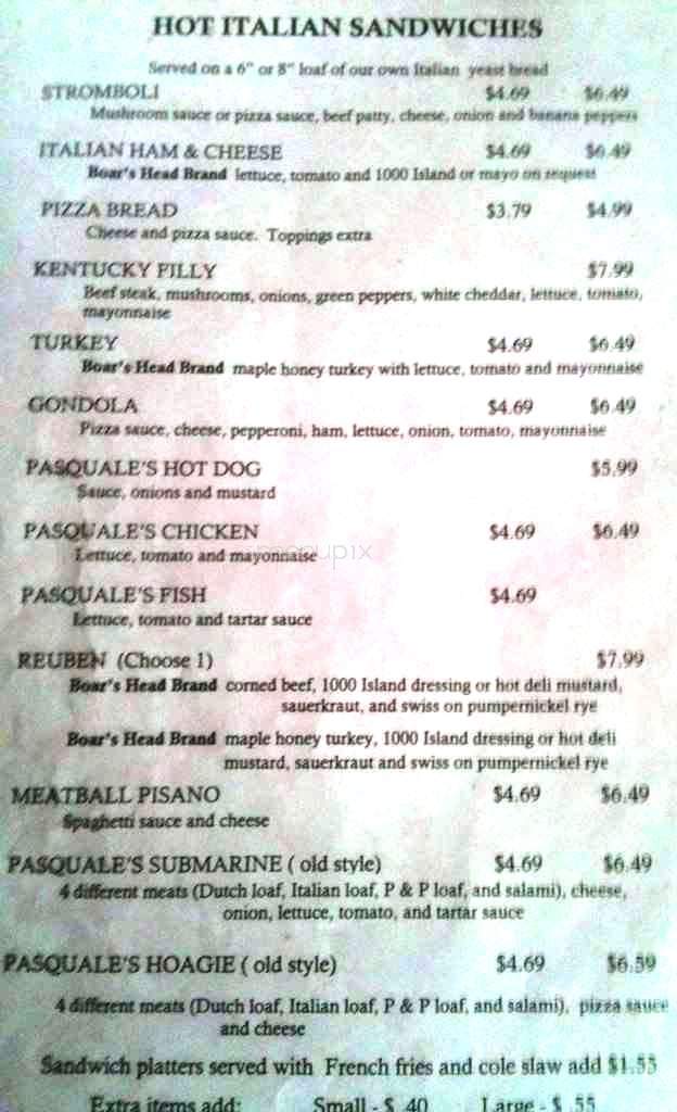 /1706527/Pasquales-Pizza-and-Pasta-Morehead-KY - Morehead, KY