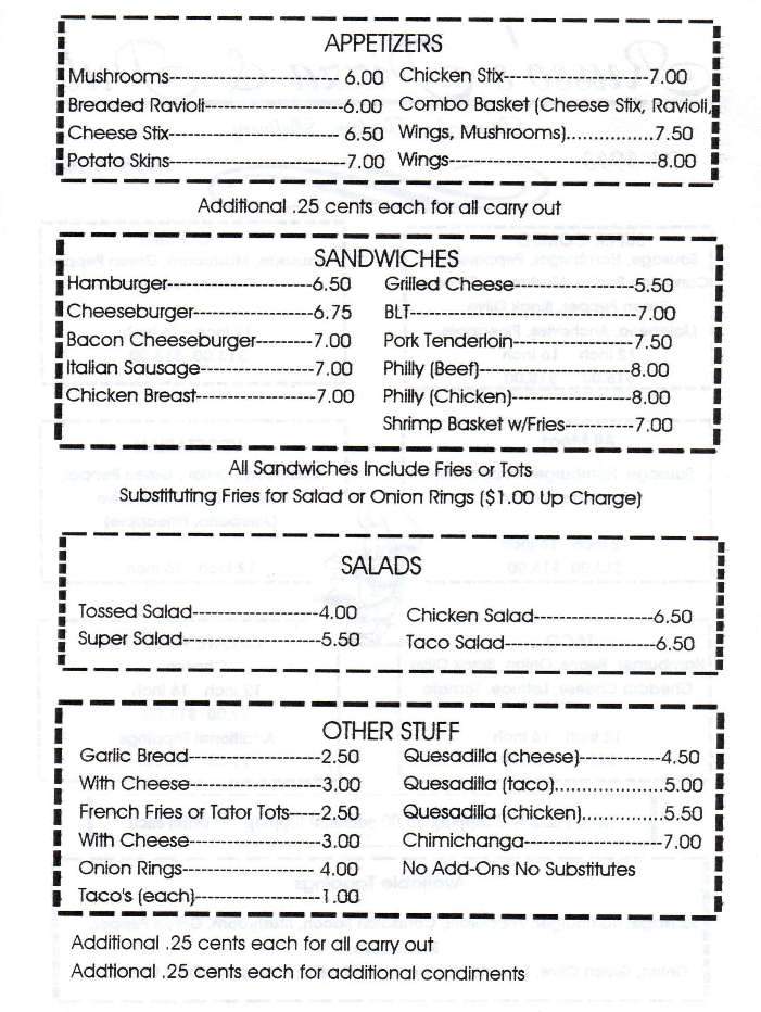 Russo's Pizza - Lees Summit, MO menu_pic